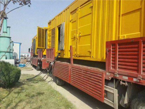 滦县出租静音发电机